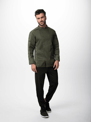 Chaqueta Chef Works Unisex Mojave Oliva