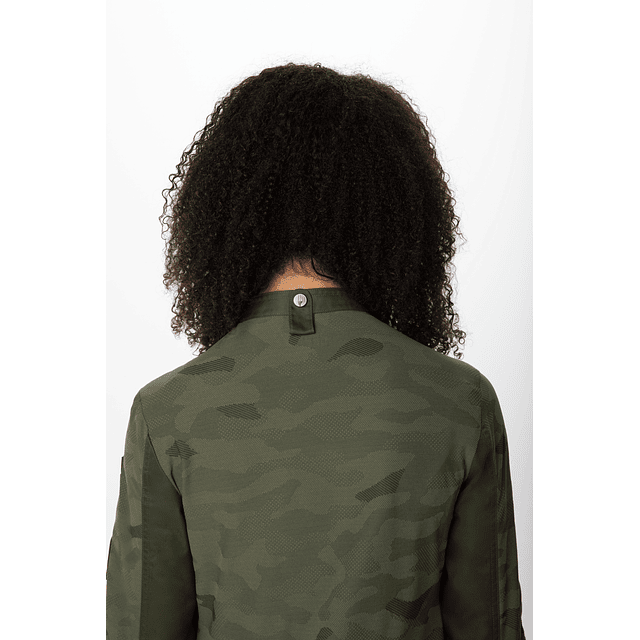 Chaqueta Chef Works Mujer Mojave Oliva