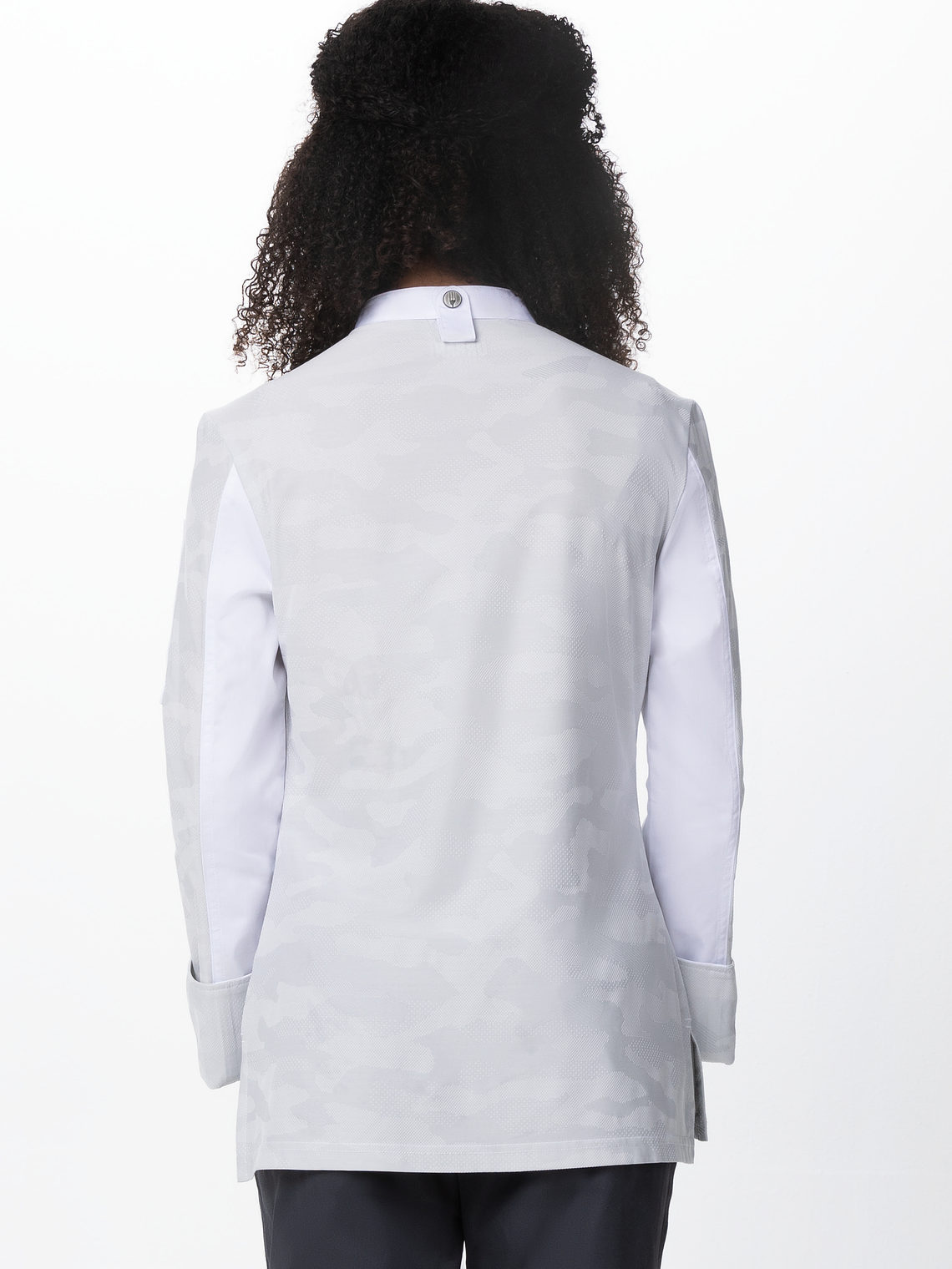 Chaqueta Chef Works Mujer Mojave Blanca 3