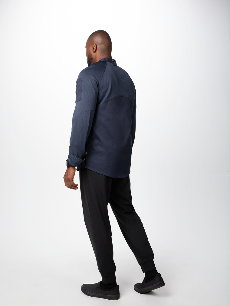 Chaqueta Chef Works Unisex Nepal Gris 5