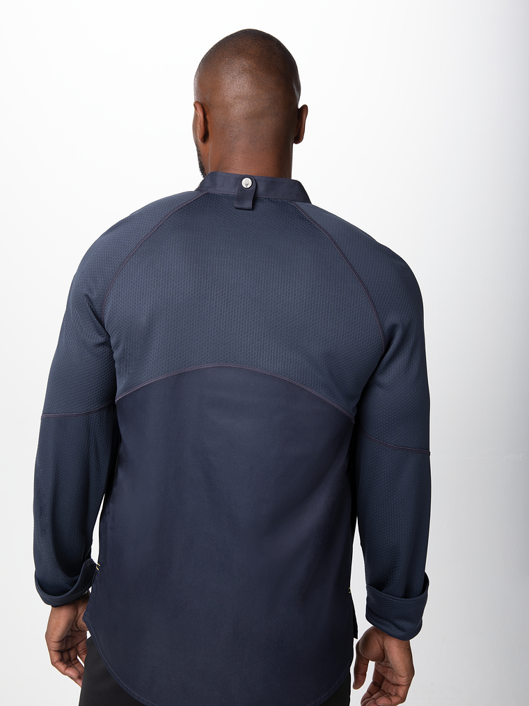 Chaqueta Chef Works Unisex Nepal Gris 2