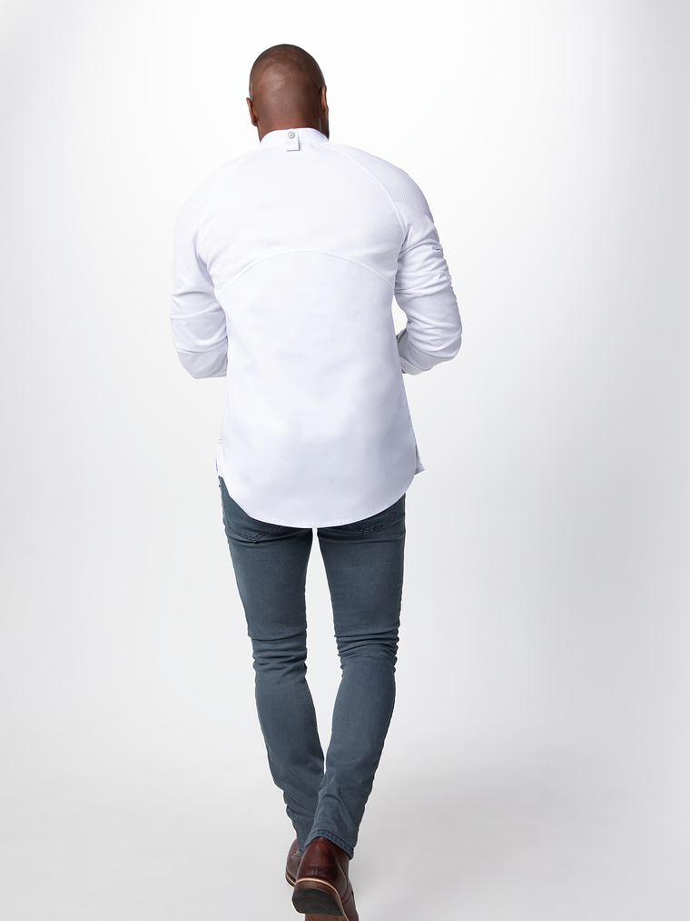 Chaqueta Chef Works Unisex Nepal Blanca 2