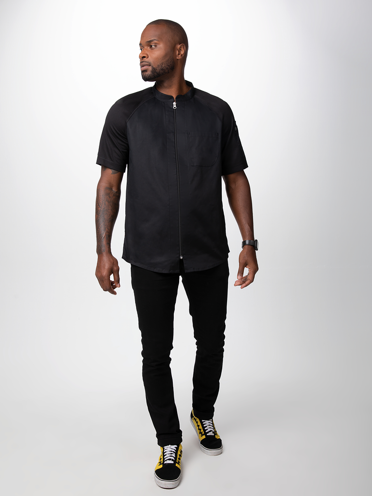 Chaqueta Chef Works Unisex Arcadia Negra 1