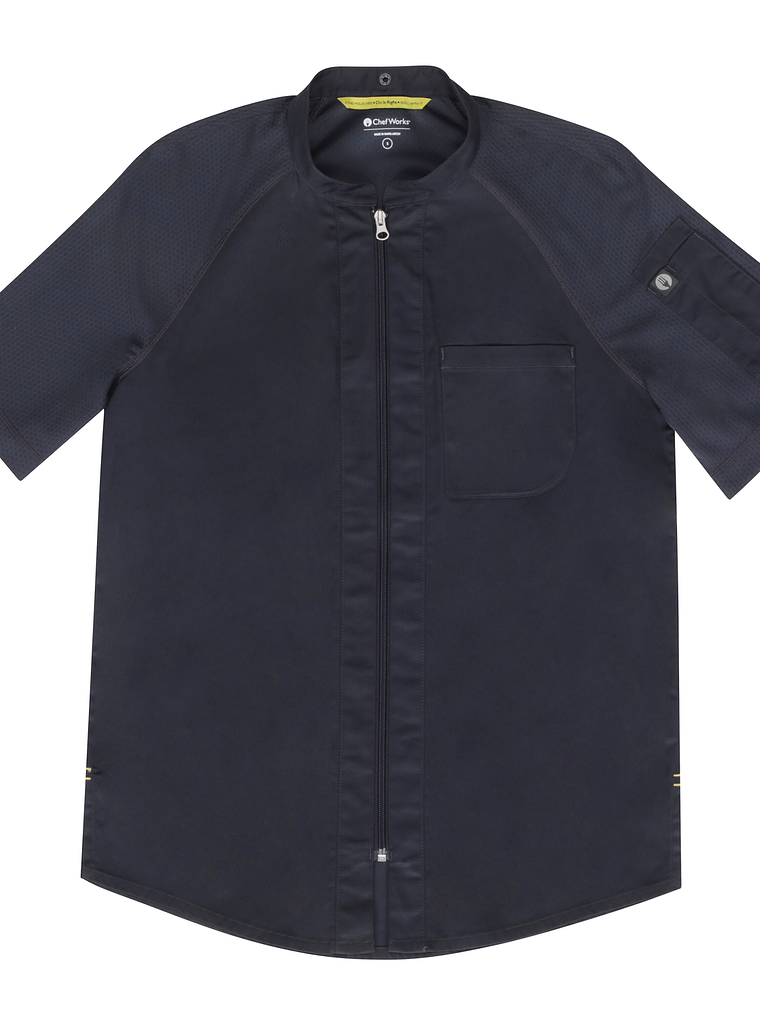 Chaqueta Chef Works Unisex Arcadia Gris 4