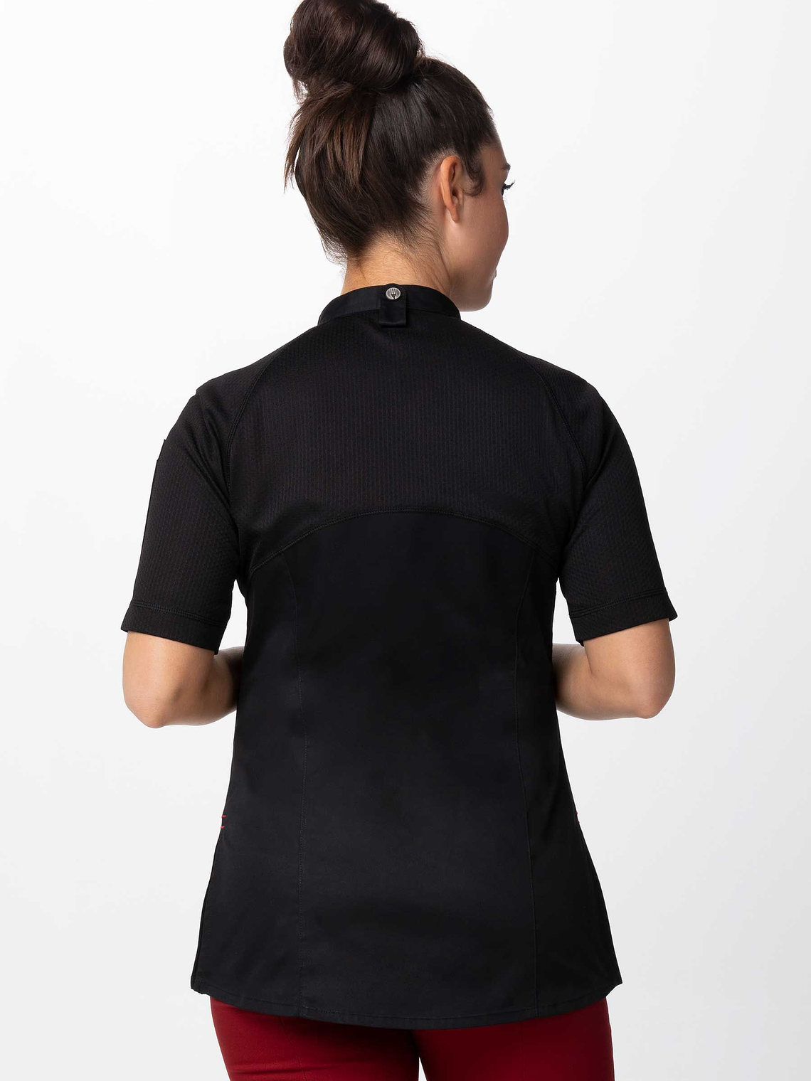 Chaqueta de Chef Mujer Chef Works Arcadia Negra  2