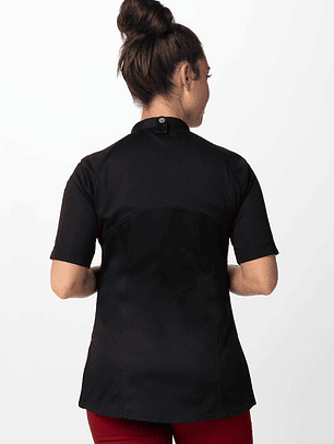 Chaqueta Chef Works Mujer Arcadia Negra