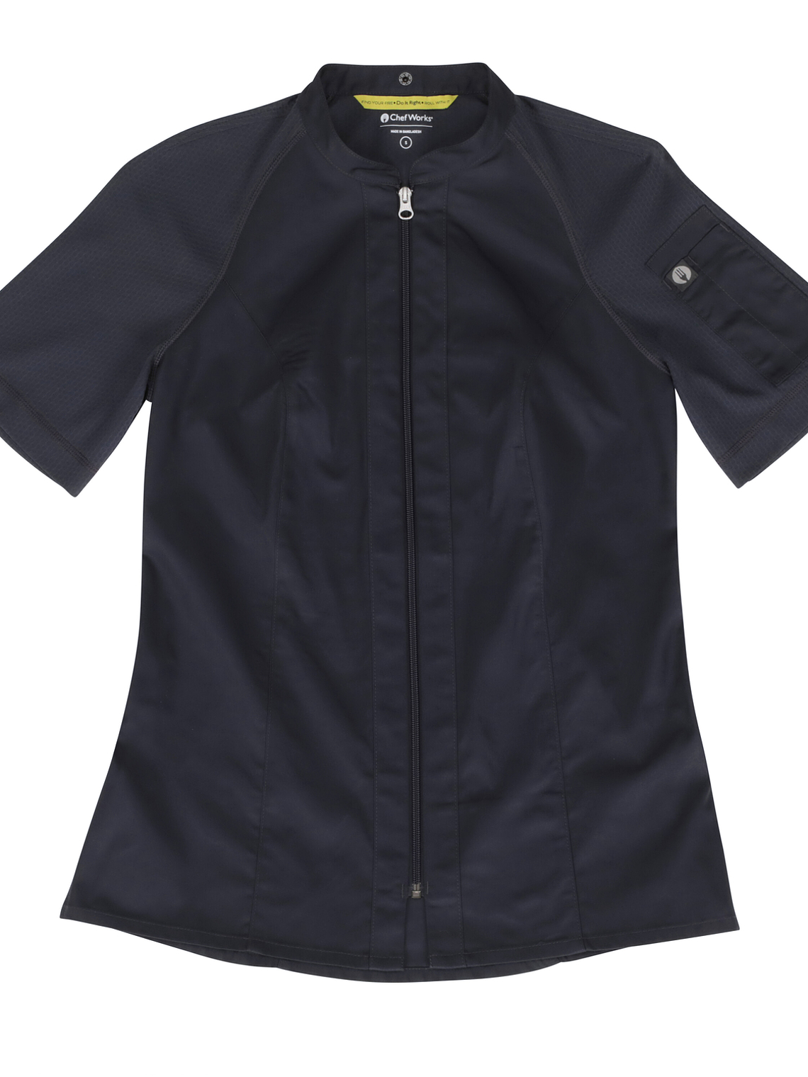 Chaqueta de Chef Mujer Chef Works Arcadia Gris 7