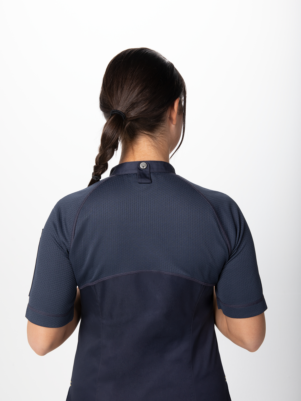 Chaqueta de Chef Mujer Chef Works Arcadia Gris 4