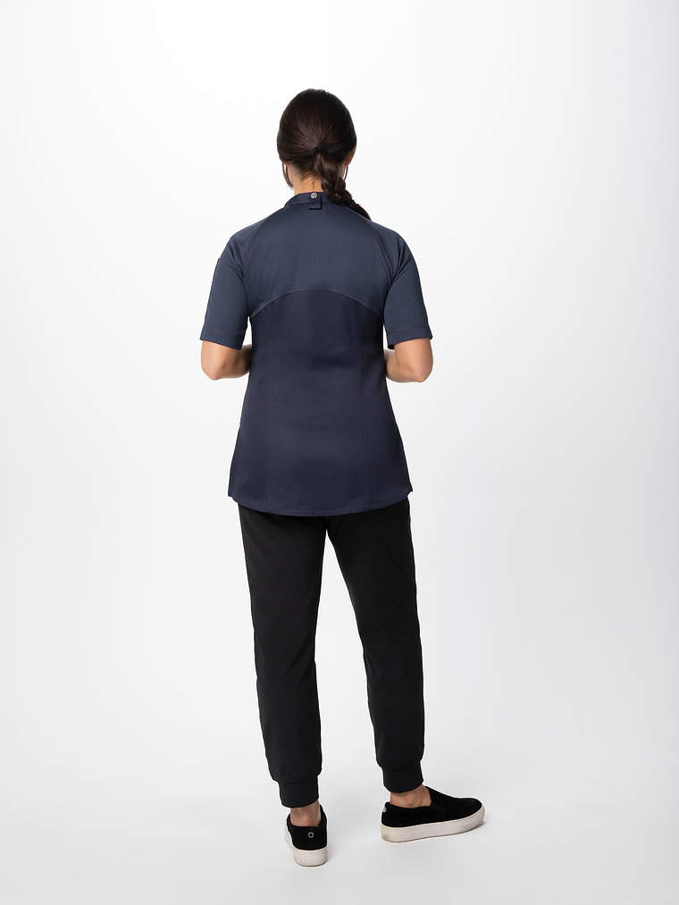 Chaqueta de Chef Mujer Chef Works Arcadia Gris 3