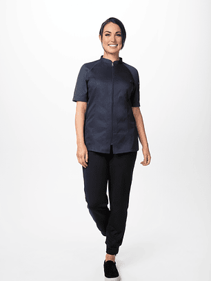 Chaqueta Chef Works Mujer Arcadia Gris