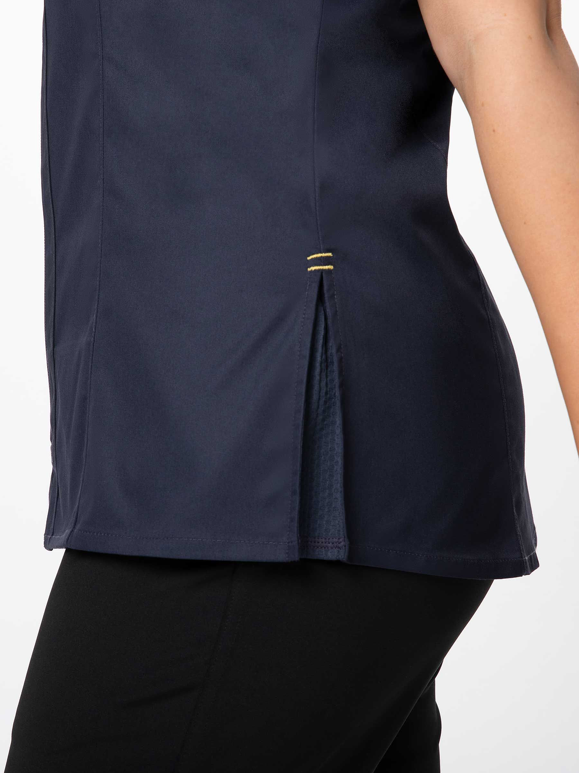 Chaqueta de Chef Mujer Chef Works Arcadia Gris 6