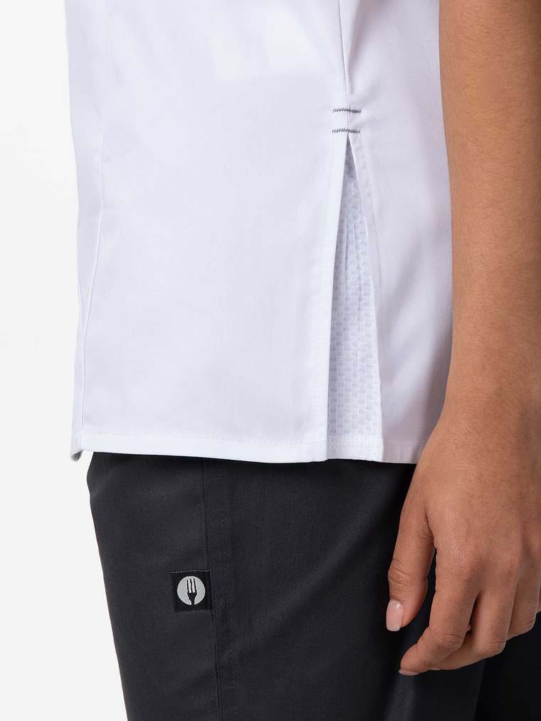 Chaqueta de Chef Mujer Chef Works Arcadia Blanca 6