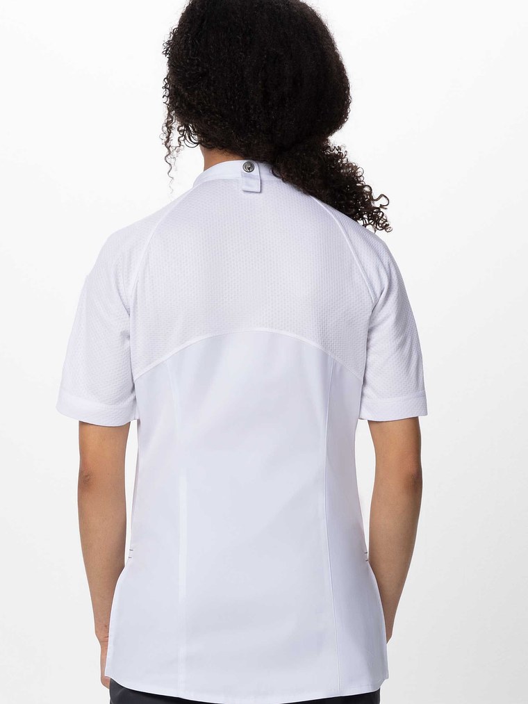 Chaqueta de Chef Mujer Chef Works Arcadia Blanca 2