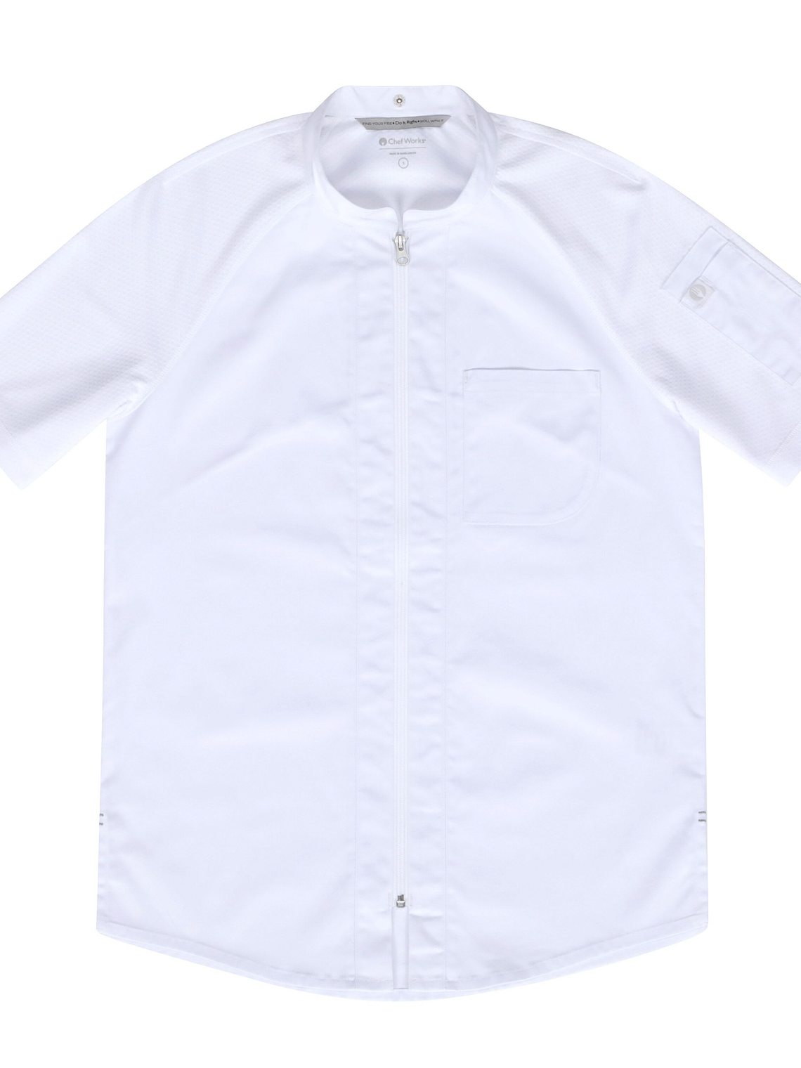 Chaqueta Chef Works Unisex Arcadia Blanca 7