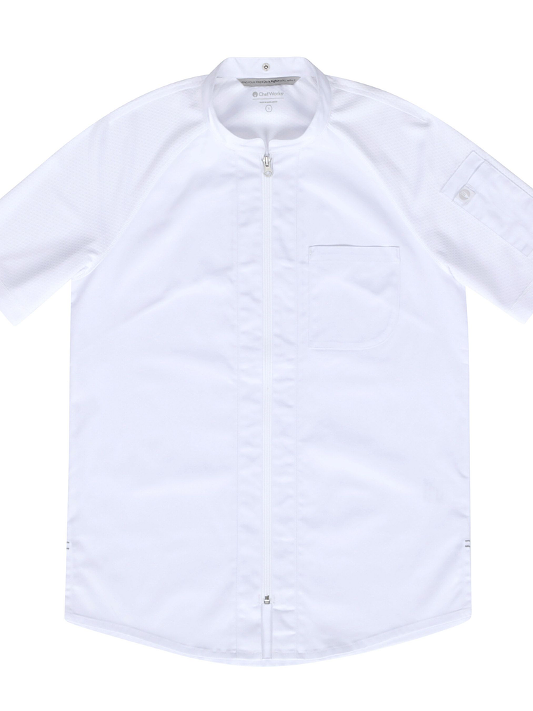 Chaqueta Chef Works Unisex Arcadia Blanca 7