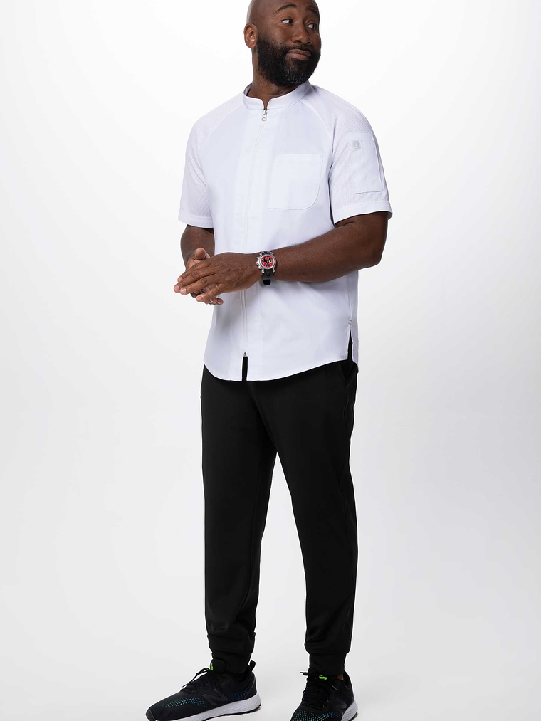 Chaqueta Chef Works Unisex Arcadia Blanca 6