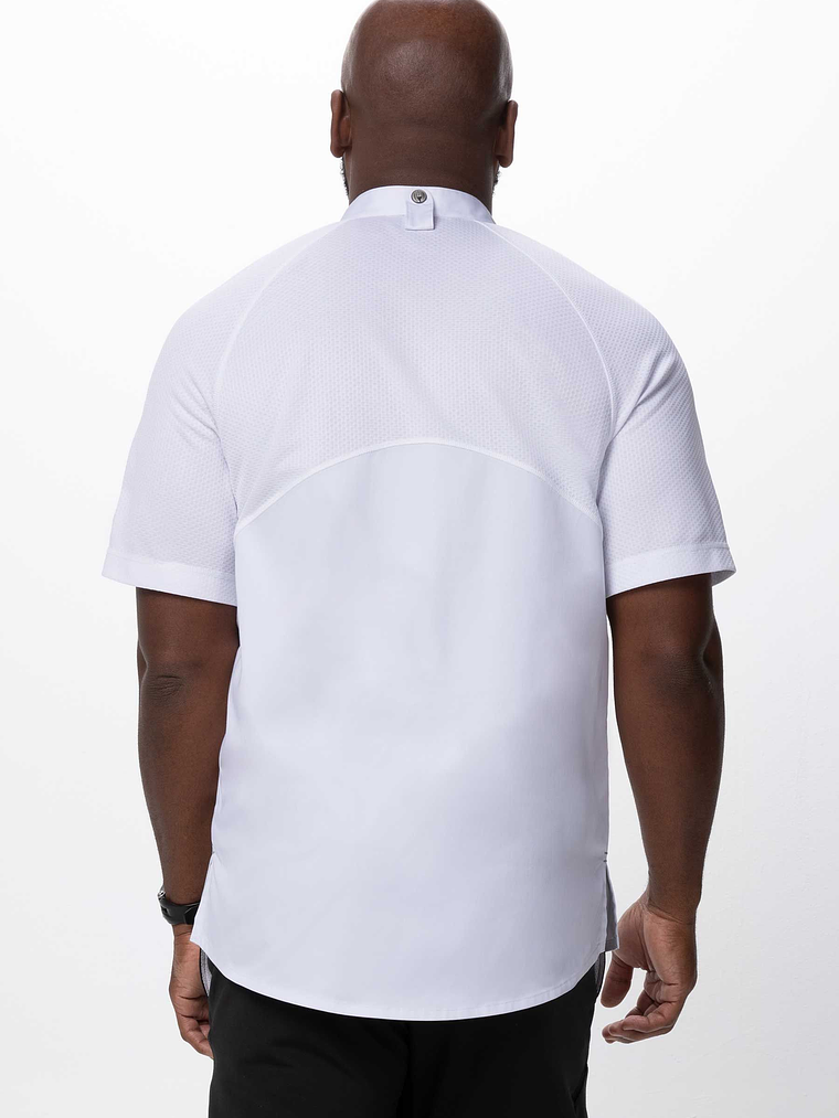 Chaqueta Chef Works Unisex Arcadia Blanca 5