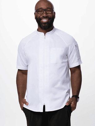 Chaqueta Chef Works Unisex Arcadia Blanca