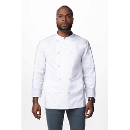 Chaqueta Chef Works Unisex Mojave Blanca