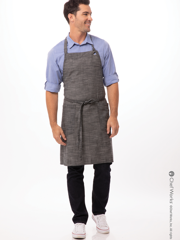 Pechera Chef Works Corvalis Gris 2