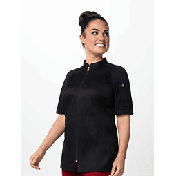 Chaqueta Chef Works Mujer Arcadia Negra