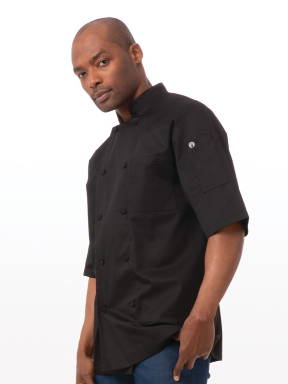 Chaqueta Chef Works Unisex Montreal Negra 2