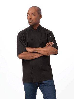 Chaqueta Chef Works Unisex Montreal Negra