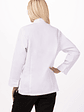 Chaqueta Chef Works Mujer Marbella Blanca  - Miniatura 3