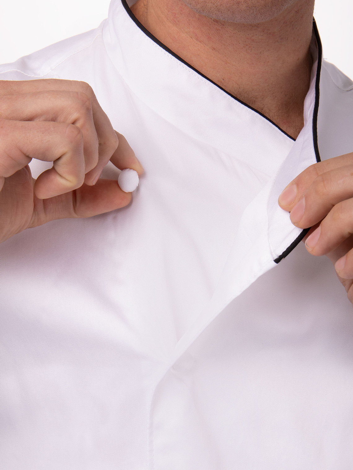 Chaqueta Chef Works Unisex Montecarlo Blanca  3