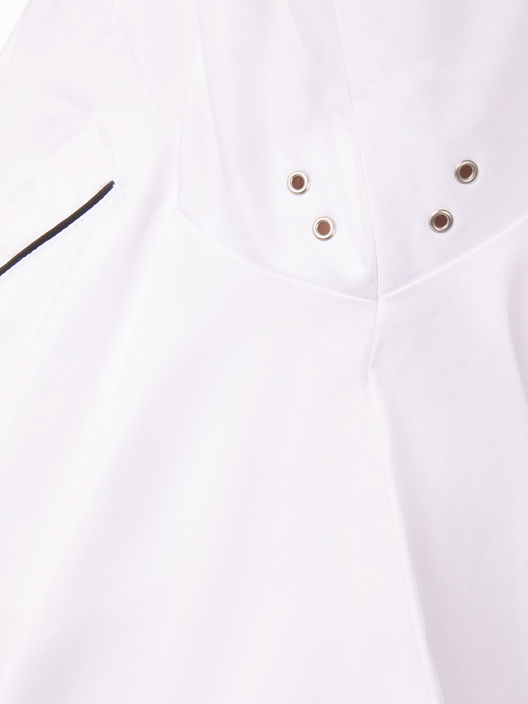 Chaqueta Chef Works Unisex Montecarlo Blanca  5