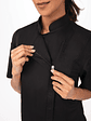 Chaqueta Chef Works Springfield Mujer Negra - Miniatura 2