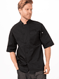 Chaqueta Chef Works Unisex Valais Negra - Miniatura 1