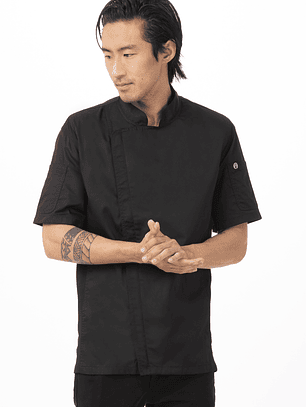 Chaqueta Chef Works Unisex Springfield Negra