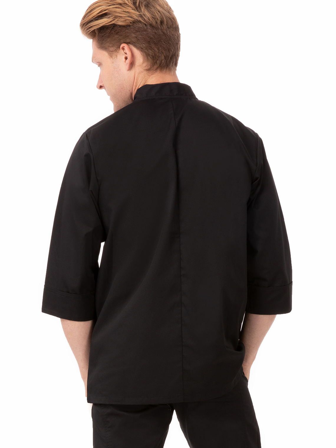 Chaqueta Chef Works Unisex Morocco Negra  2
