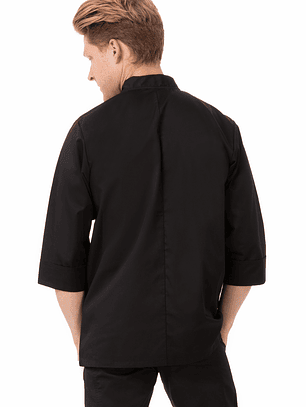 Chaqueta Chef Works Unisex Morocco Negra 