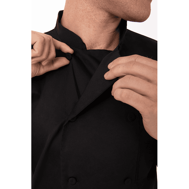 Chaqueta Chef Works Unisex Morocco Negra 