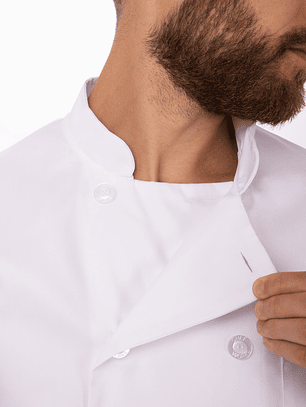 Chaqueta Chef Works Unisex Le Mans Blanca