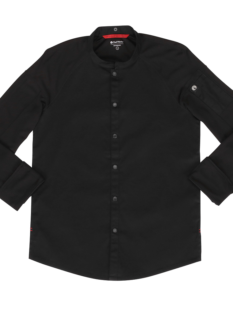 Chaqueta Chef Works Unisex Tulum Negra 6