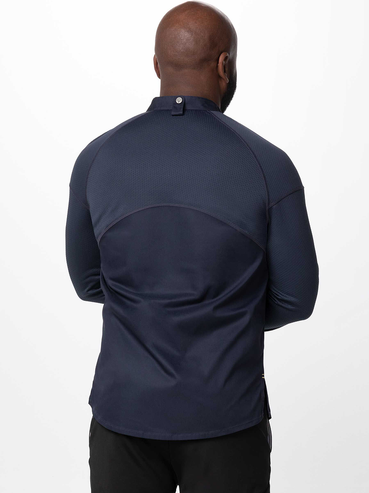 Chaqueta Chef Works Unisex Tulum Gris 2