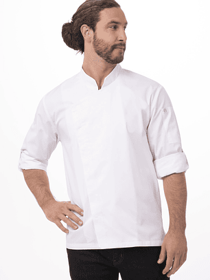 Chaqueta Chef Works Urban Unisex Lansing Blanca
