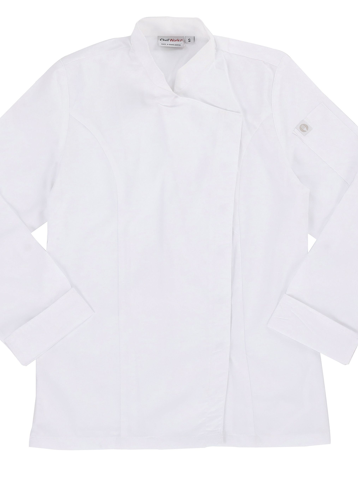 Chaqueta Chef Works Mujer Lansing Blanca 9