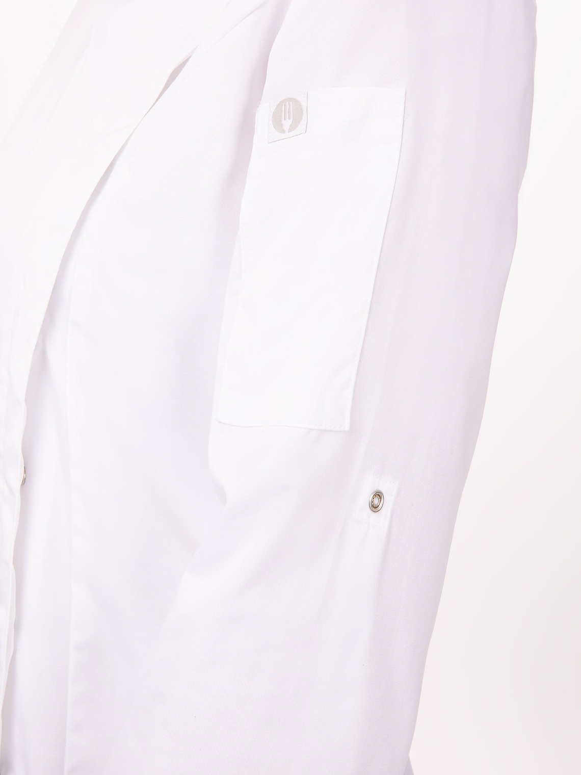 Chaqueta Chef Works Mujer Lansing Blanca 5