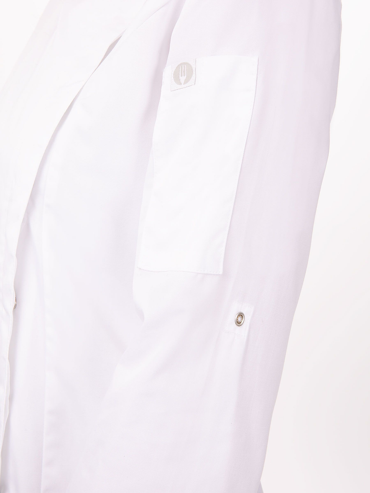 Chaqueta Chef Works Mujer Lansing Blanca 5