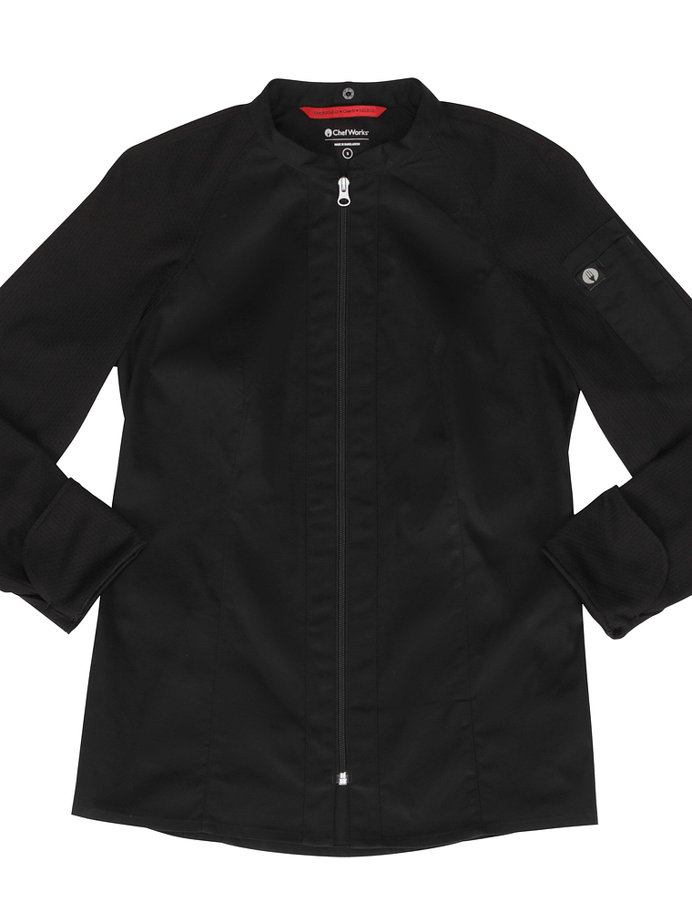 Chaqueta Chef Works Mujer Nepal Negra  6