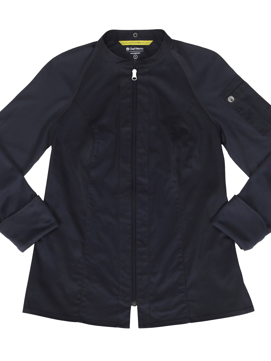 Chaqueta Chef Works Mujer Nepal Gris  6