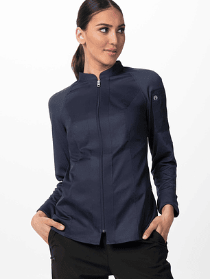 Chaqueta Chef Works Nepal Gris Mujer