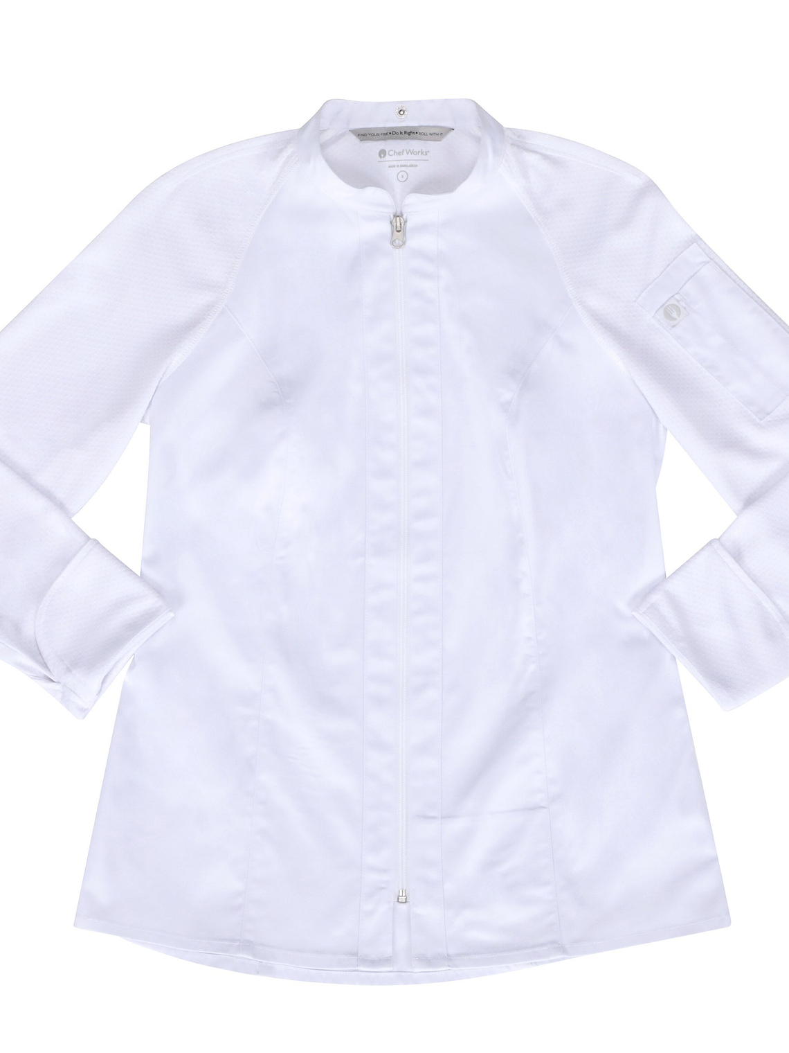 Chaqueta Chef Works Mujer Nepal Blanca 7