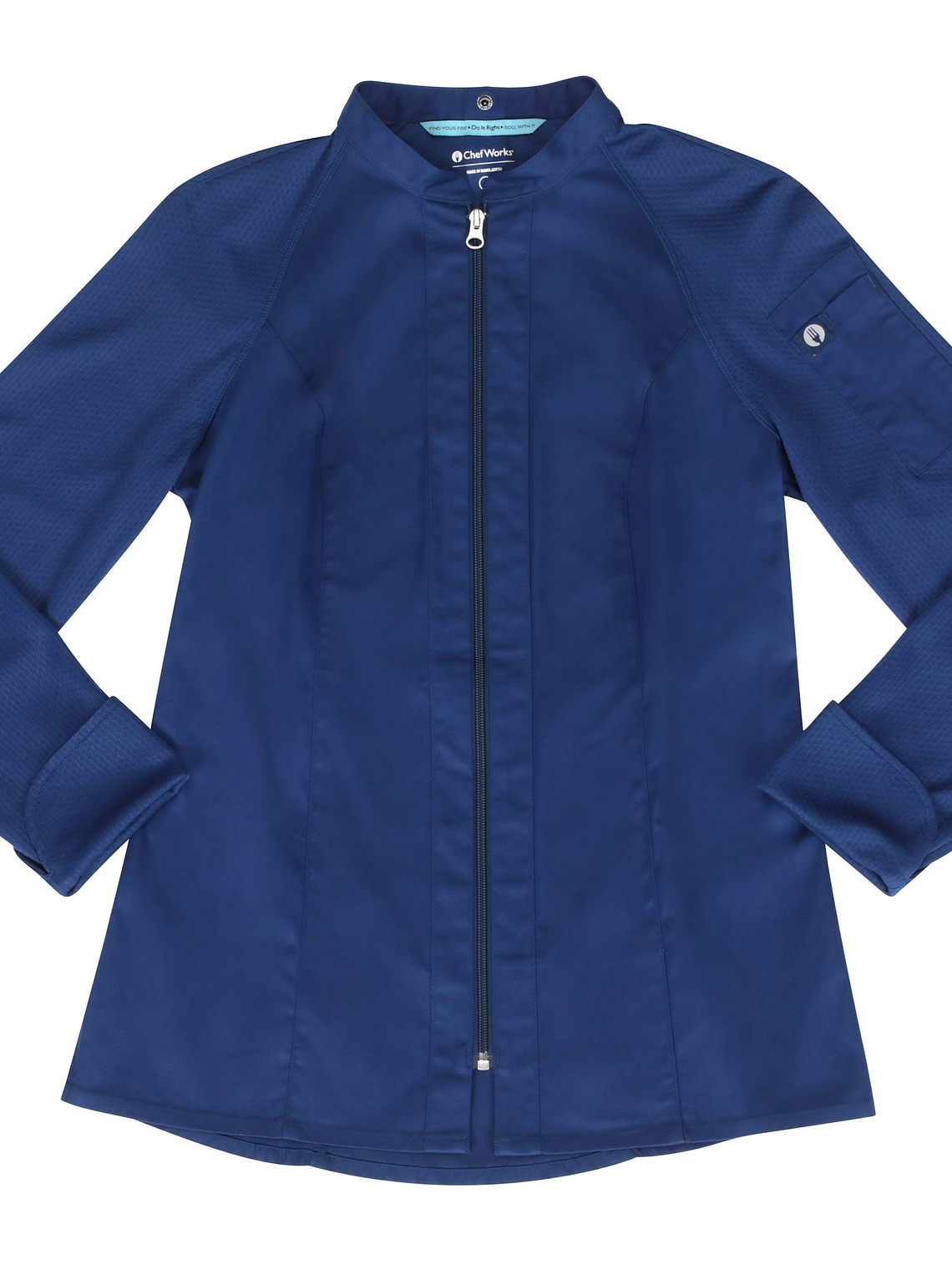Chaqueta Chef Works Mujer Nepal Azul 6