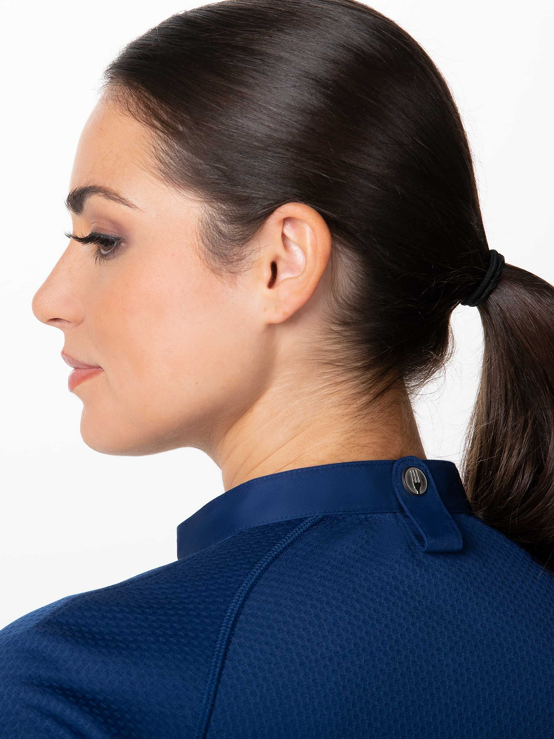 Chaqueta Chef Works Mujer Nepal Azul 4