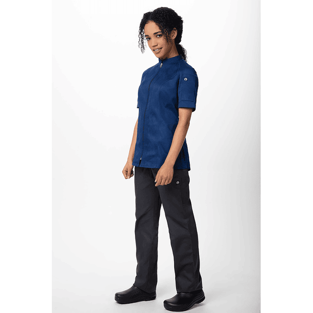 Chaqueta Chef Works Mujer Arcadia Azul